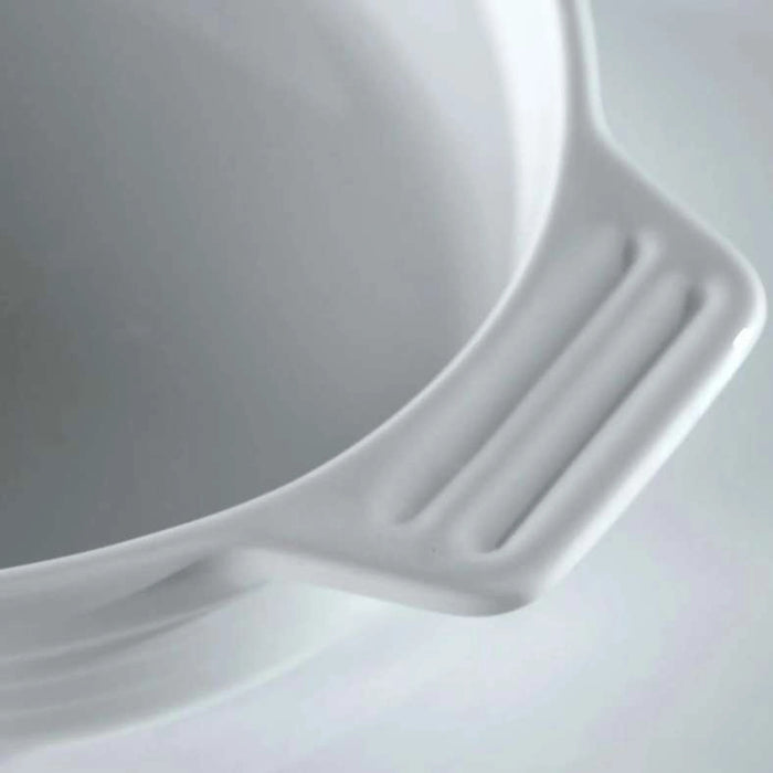 Zazu Oval Baking Dish 2.2L White