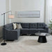 Zebedee Corner Sofa Set Pan Home