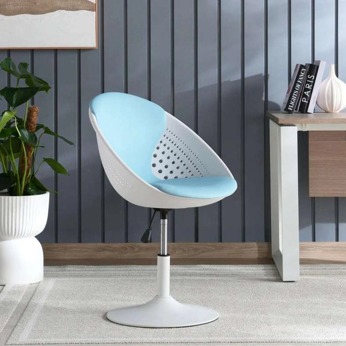 Zeiss Office Visitor Chair - White & Blue