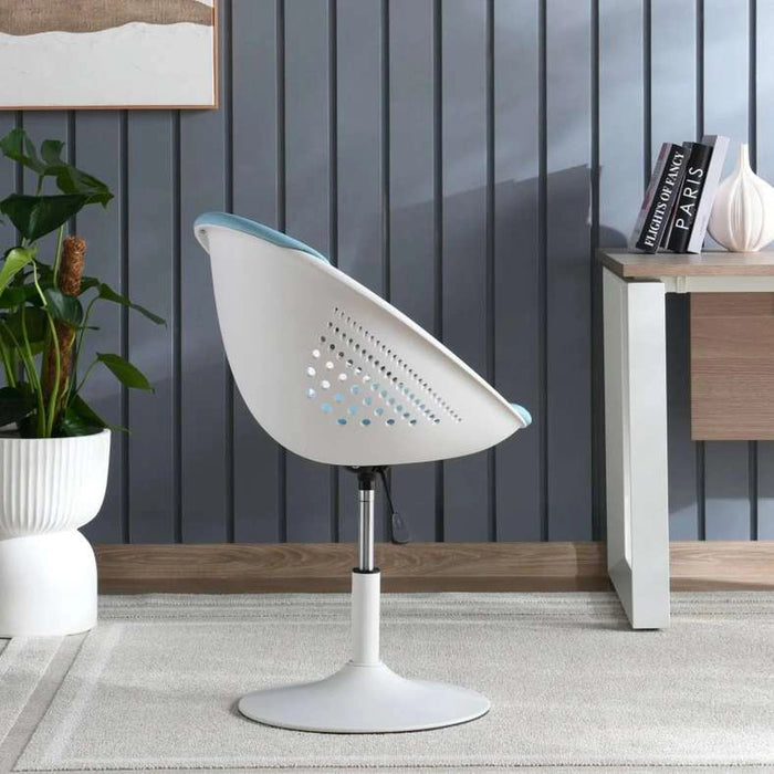 Zeiss Office Visitor Chair - White & Blue