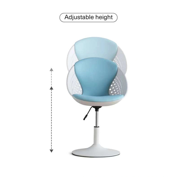 Zeiss Office Visitor Chair - White & Blue