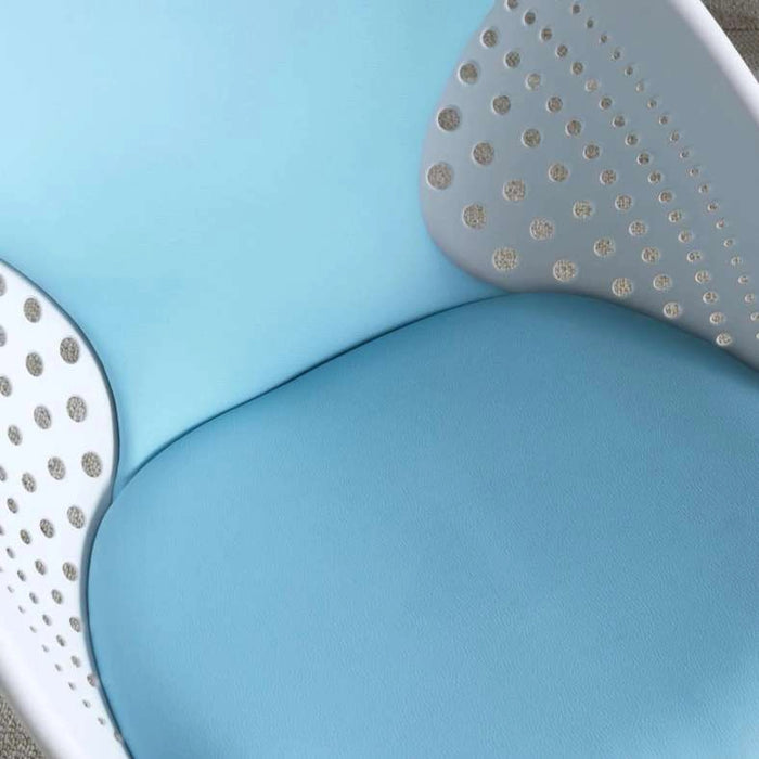 Zeiss Office Visitor Chair - White & Blue