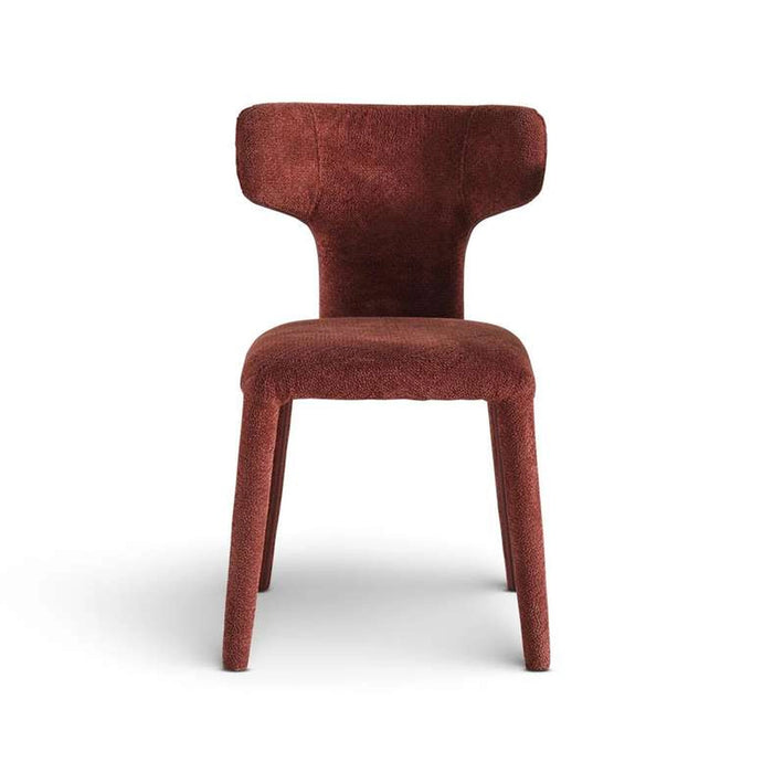 Zelia Dining Chair Upholstered - Red