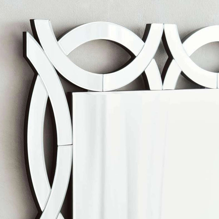 Zell Wall Mirror 60X80Cm - Silver