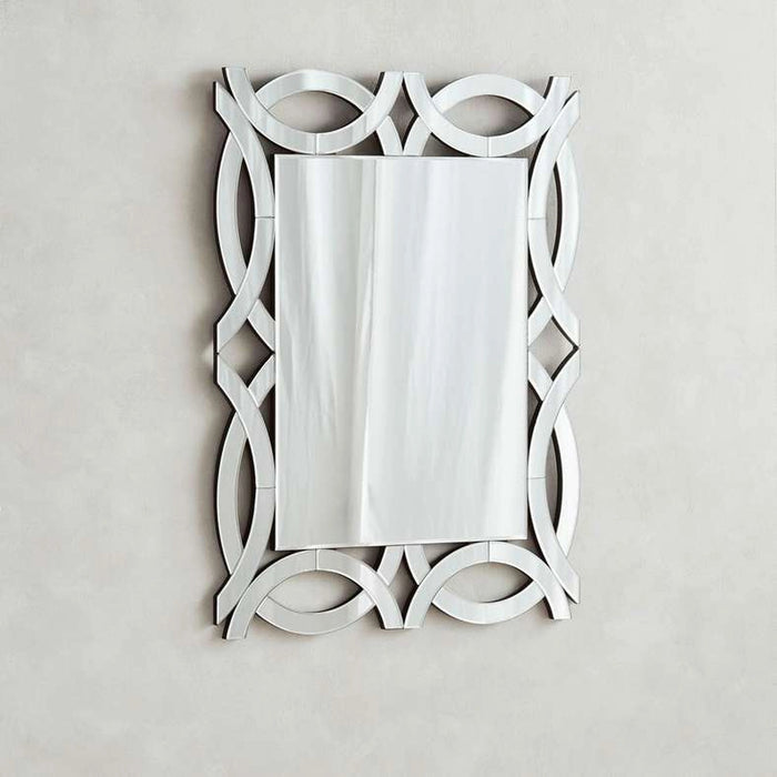 Zell Wall Mirror 60X80Cm - Silver