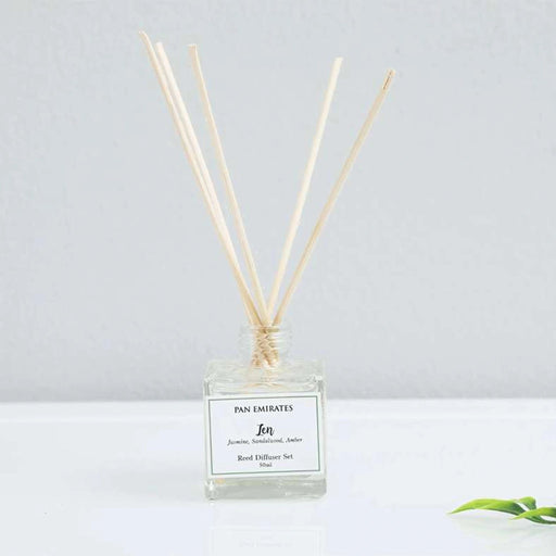 Zen Reed Diffuser With Refill Oil 50Ml - Clear Pan Home