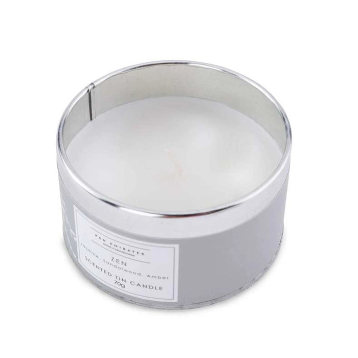 Zen Tin Candle 70G - White