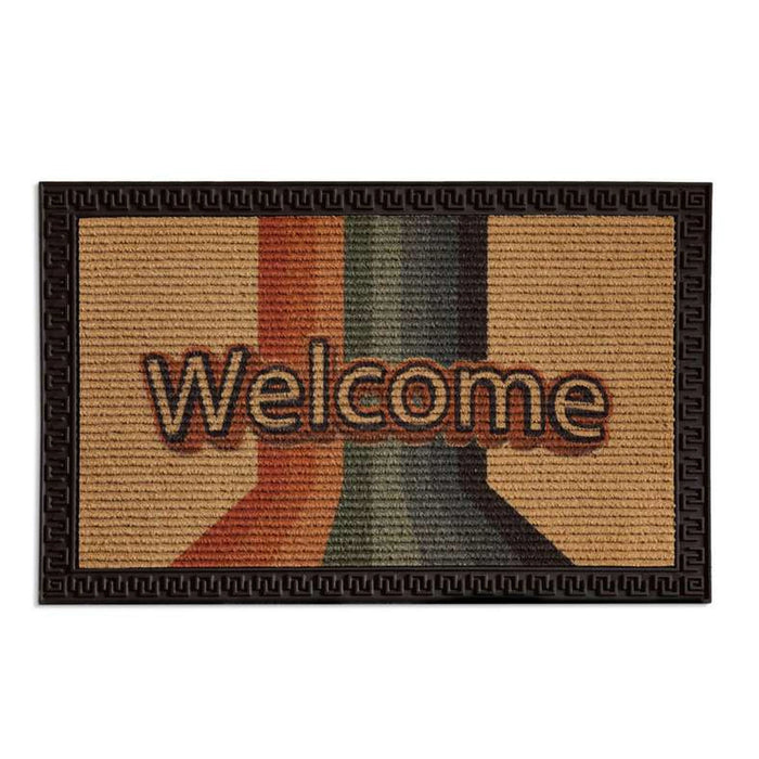 Zendal Door Mat 45X70Cm - Natural/Black