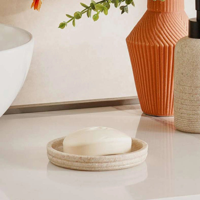 Zenith Soap Dish - Beige Pan Home