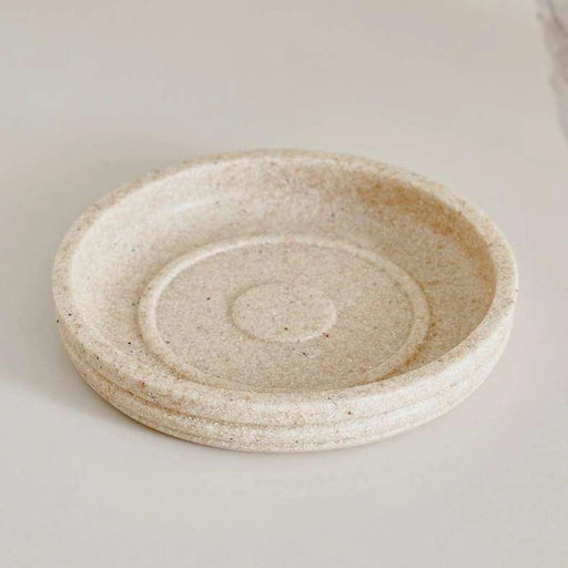 Zenith Soap Dish - Beige Pan Home