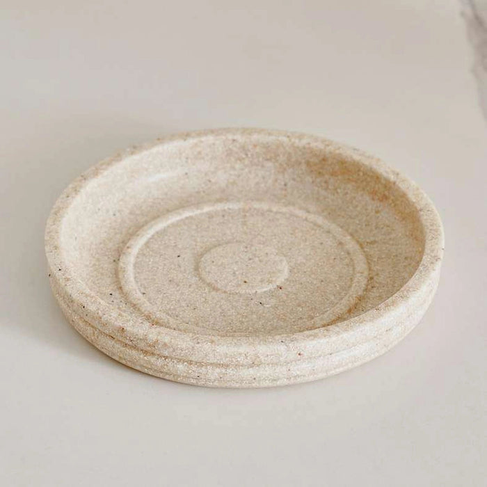 Zenith Soap Dish - Beige Pan Home