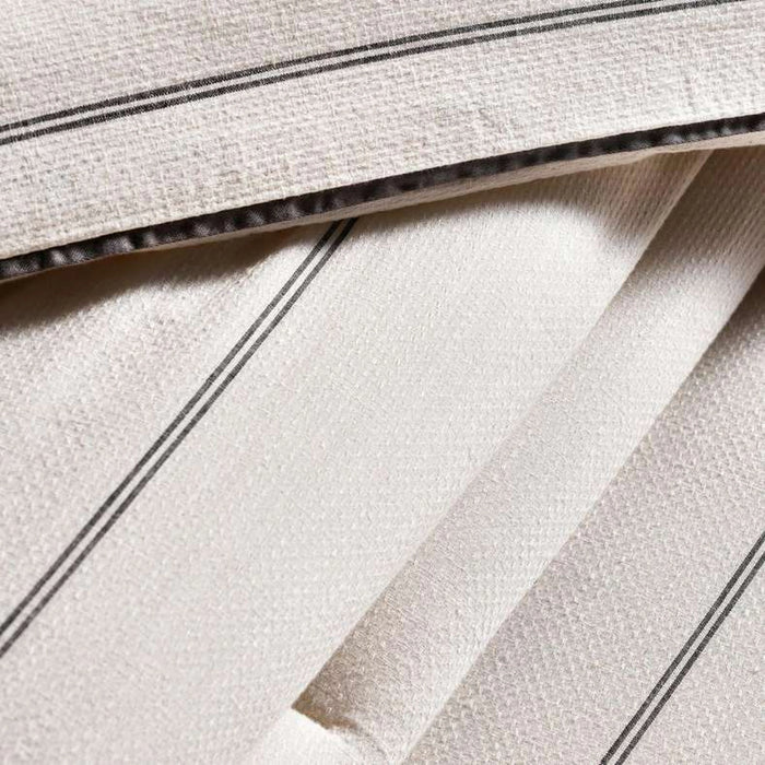 Zenith Woven Stripe 3-Piece Full Comforter Set 160X240Cm- Ivory