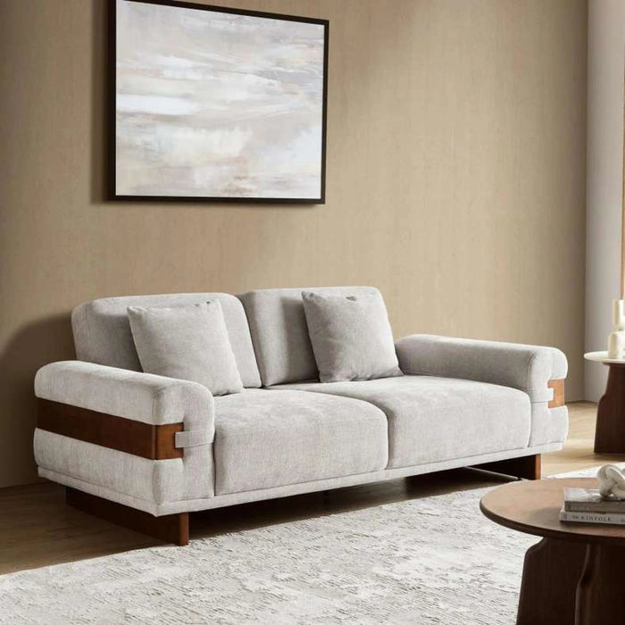 Zentro 3 Seater Sofa - Beige