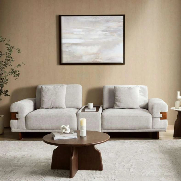 Zentro 4 Seater Sofa - Beige