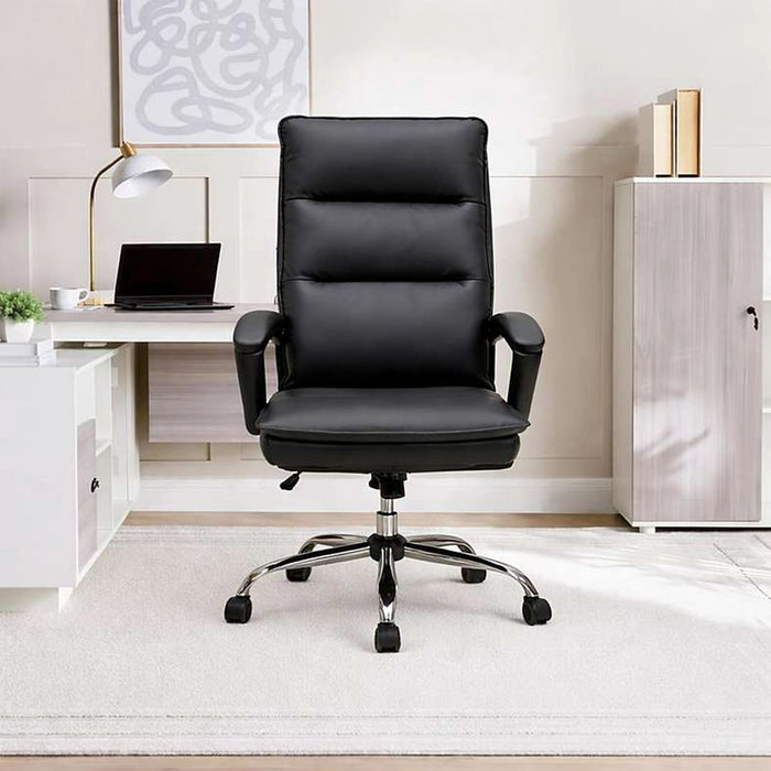 Zephyr High Back Office Chair - Black