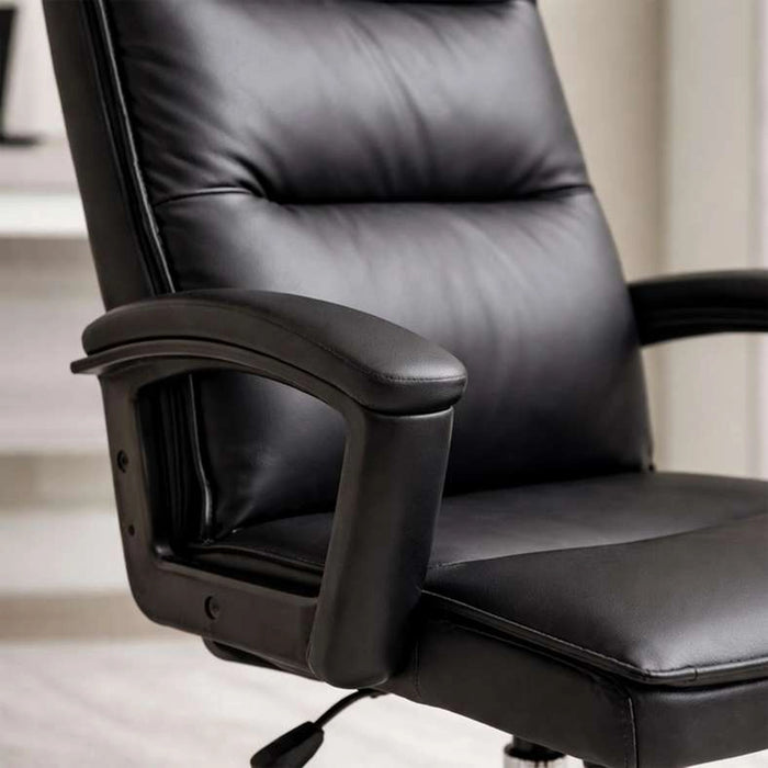 Zephyr High Back Office Chair - Black