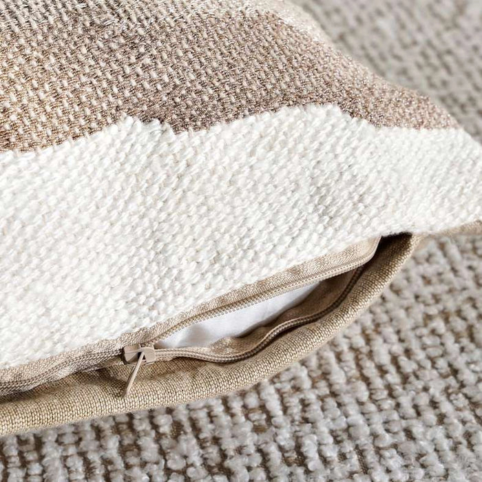 Zerina Handwoven Down Alt Filled Cushion 35X80Cm - Gold
