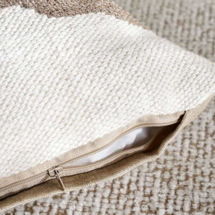 Zerina Handwoven Down Alt Filled Cushion 50X50Cm - Gold