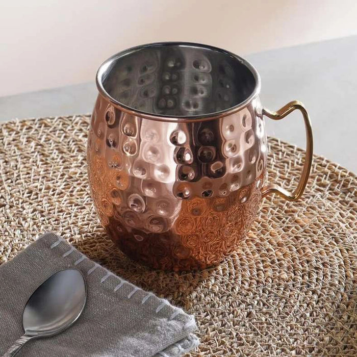 Zevah Hammered Mule Mug 473Ml -Copper