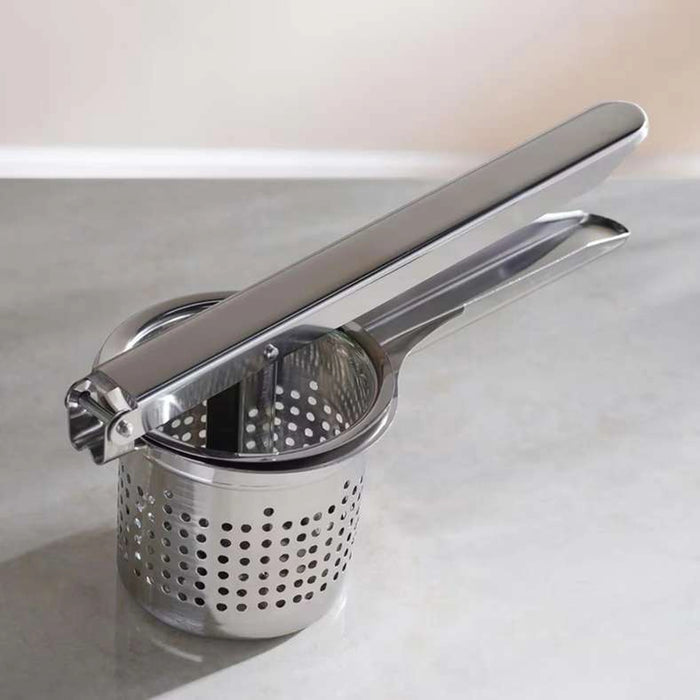 Zeyor Stainless Steel Potato Masher 25X9X11Cm -Chrome