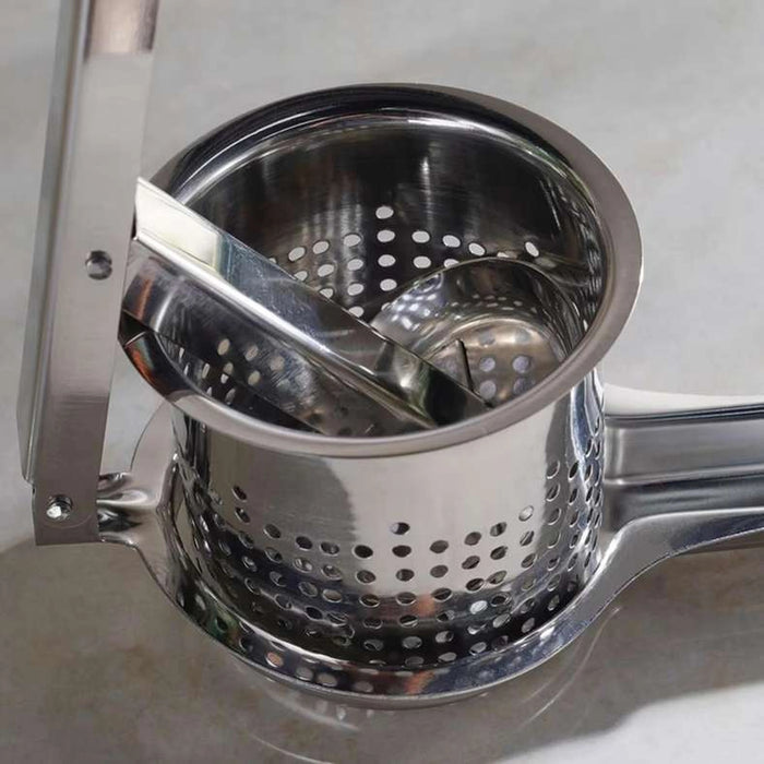 Zeyor Stainless Steel Potato Masher 25X9X11Cm -Chrome