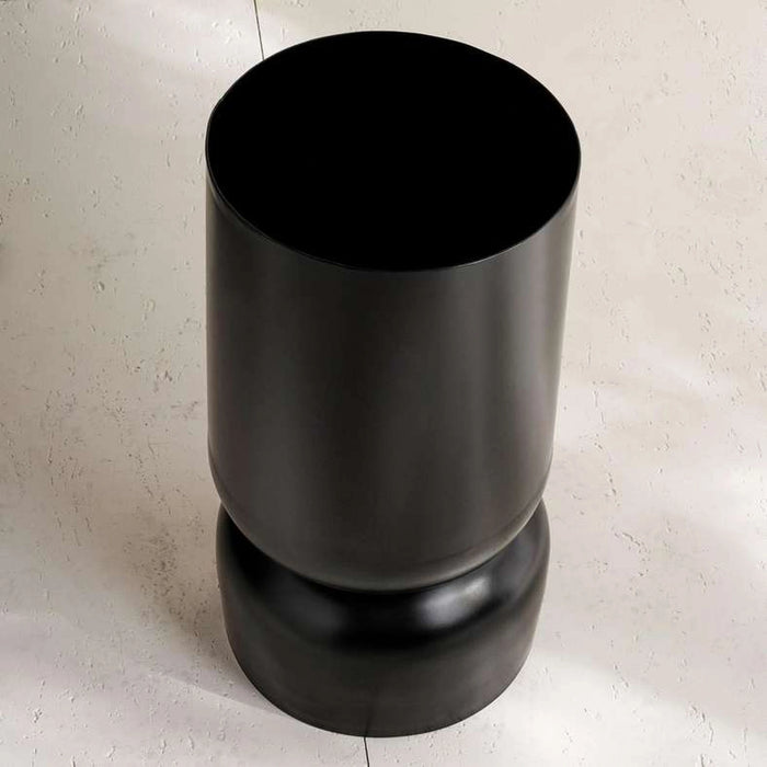 Zibo Metal Reversible Planter 30X30X50Cm- Black