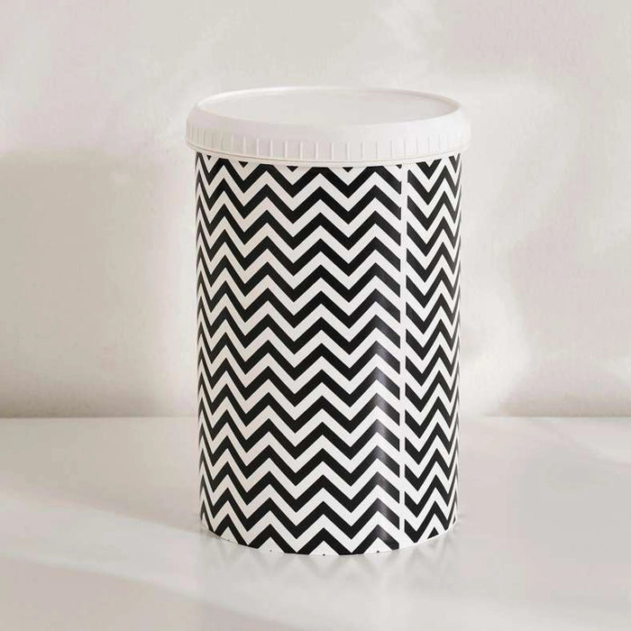 Zigzag Kids Storage 1L - Grey Pan Home