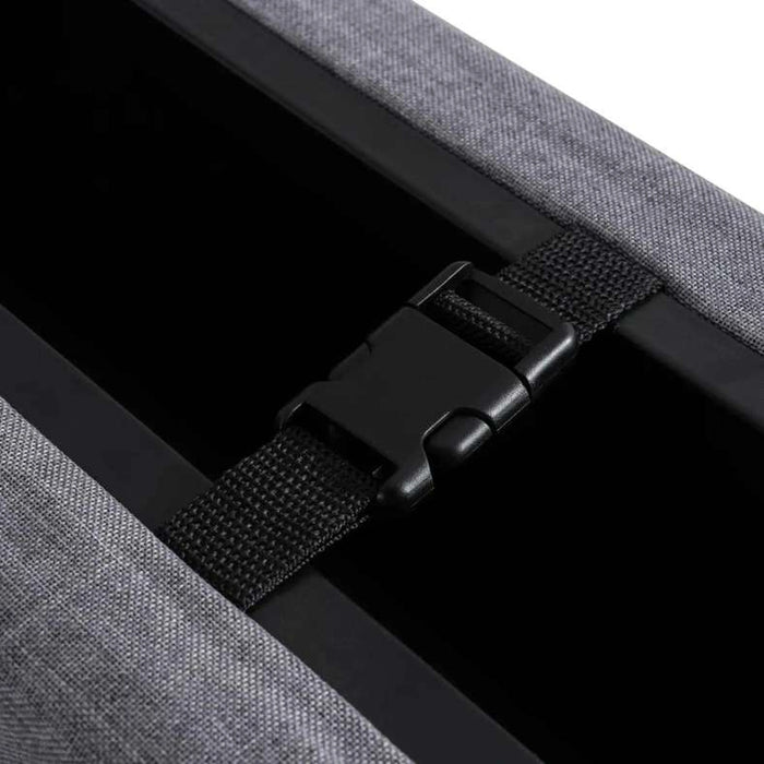 Zinus Folding Bed With Mattress - Grey Black