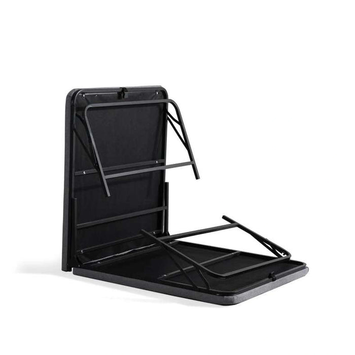 Zinus Folding Bed With Mattress - Grey Black
