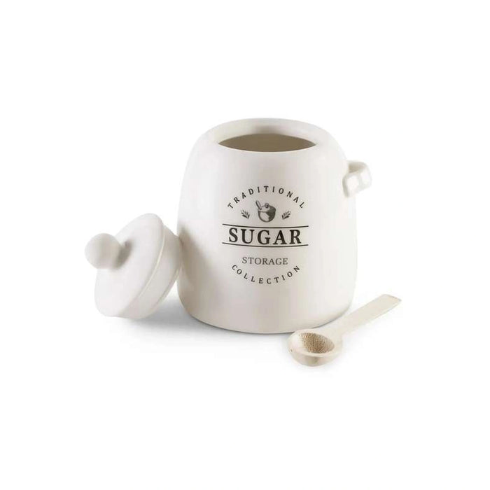 Zira Sugar Canister With Spoon 700Ml - White