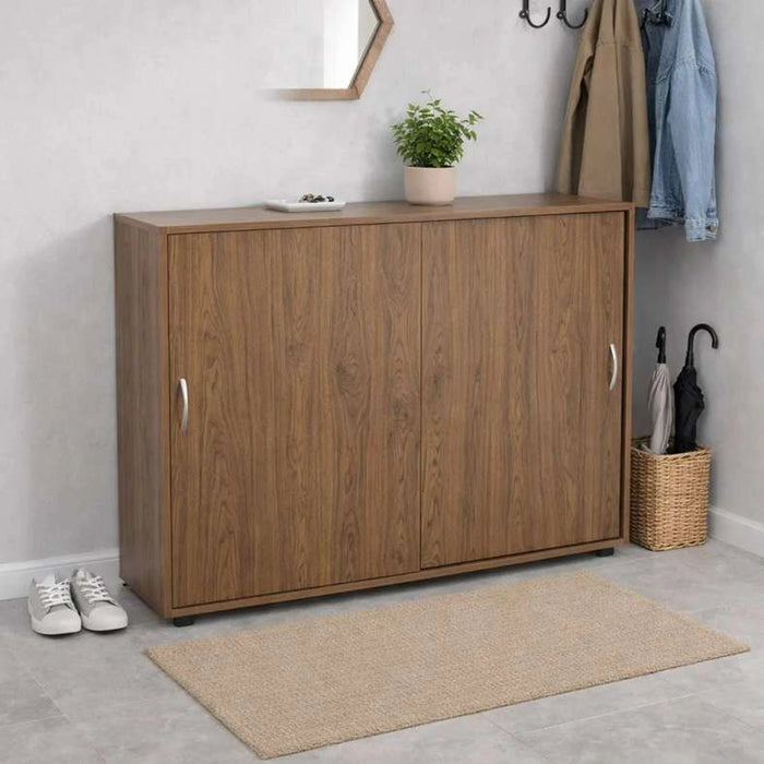 Zober Shoe Rack 36 Pairs - Brown