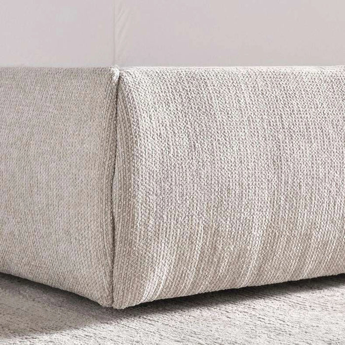 Zoe King Bed 180X200 Cm - Silver