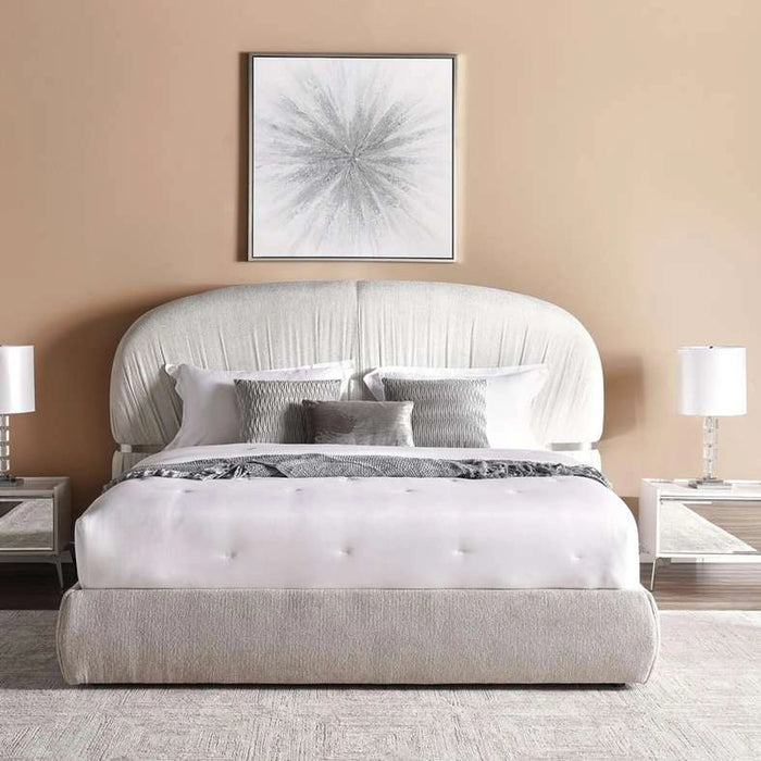 Zoe King Bed 180X200 Cm - Silver