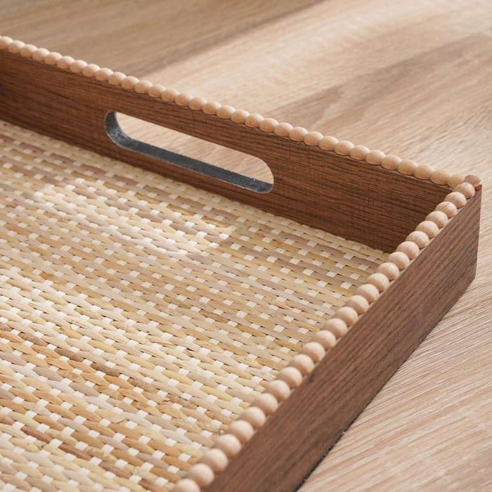 Zola Wooden Serving Tray 42X30.5X5.5Cm -Natural