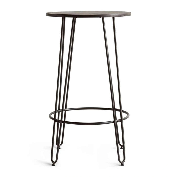 Zoltan 2 Seater Bar Table Wood - Dark Brown