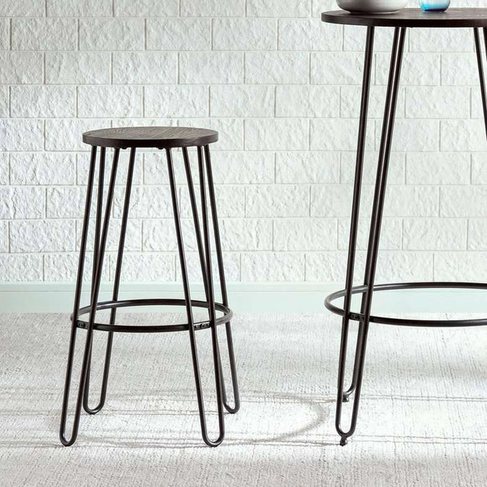 Zoltan Bar Stool Wood - Dark Brown