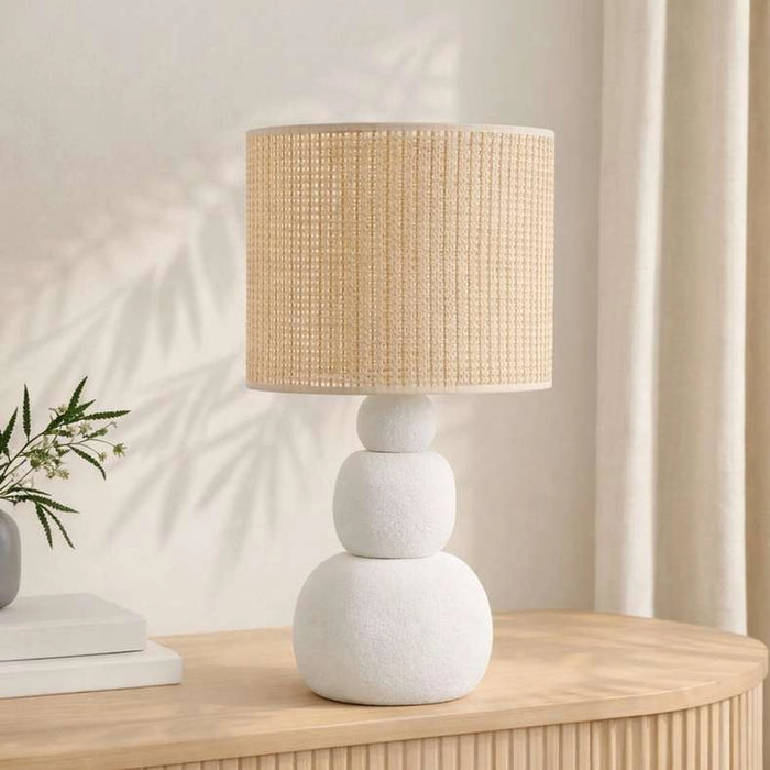 Zorren E27 Ceramic Table Lamp 30X57.5Cm - Natural