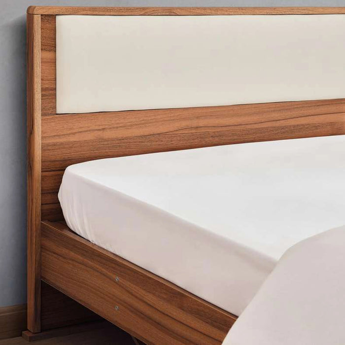 Zoyal 6 Pc Bedroom Set Mdf - Walnut