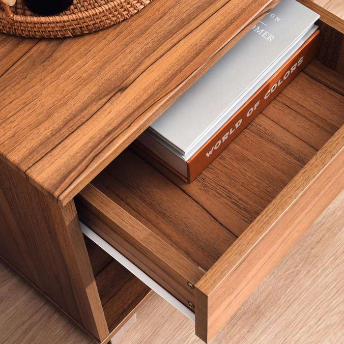 Zoyal 6 Pc Bedroom Set Mdf - Walnut