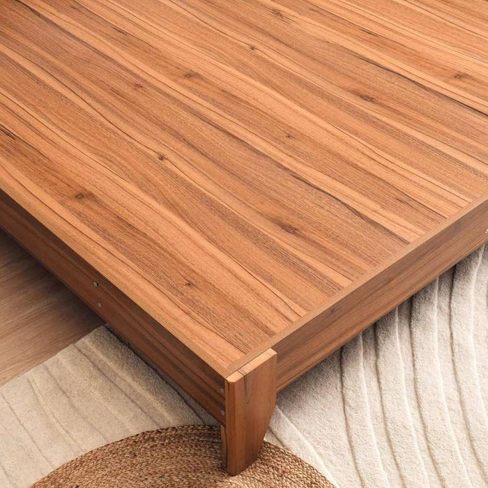 Zoyal 6 Pc Bedroom Set - Walnut