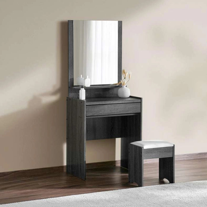 Zoyal 6 Pc Queen Bedroom Set 160X200 Cm - Black