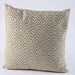 Zubin Chenille Filled Cushion - Beige Pan Home