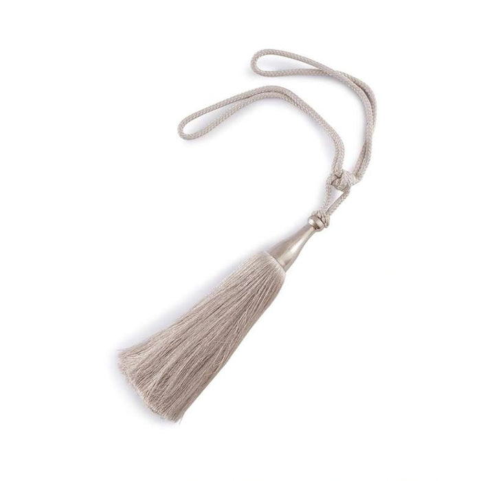 Zuleika Tassel Tieback - White