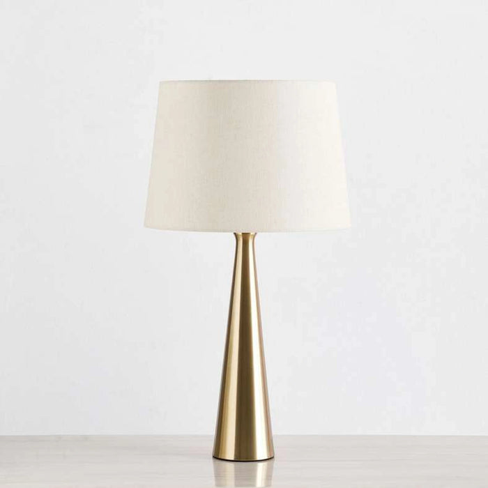Zyder E27 Metal Table Lamp Dia 33X59Cm - Brass
