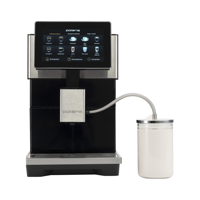 Polaris PACM 2081AC Coffee Machine Black Polaris