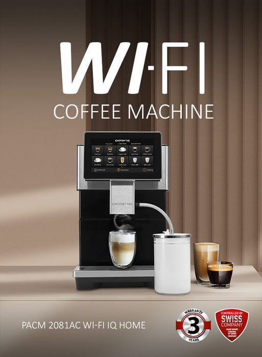 Polaris PACM 2081AC Coffee Machine Black