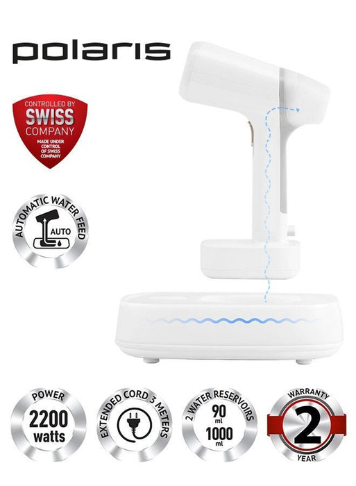 Polaris PGS 2277C AS Garment Steamer WHT