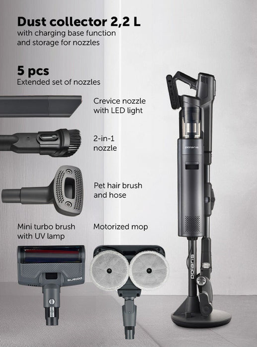 Polaris PVCSDC 3005 Cordless Vacuum CLNR