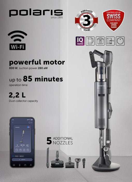 Polaris PVCSDC 3005 Cordless Vacuum CLNR