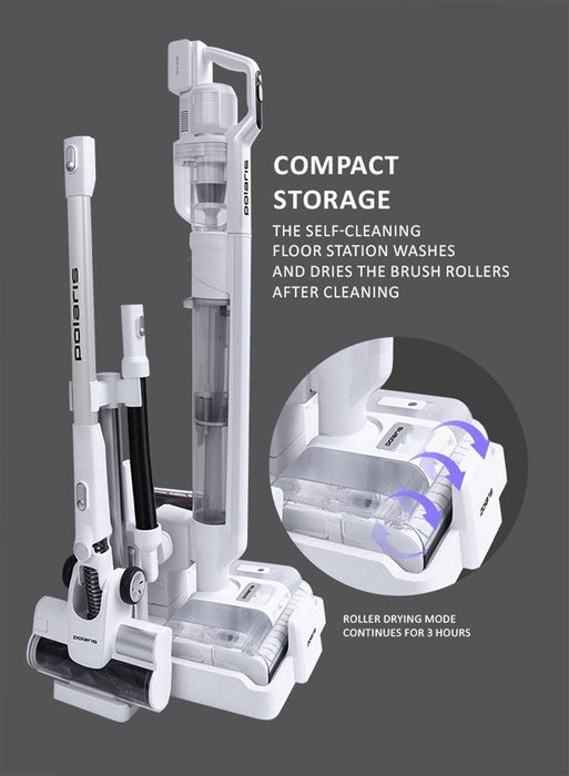 Polaris PVCW 8090 AS Cordless Vacuum WHT